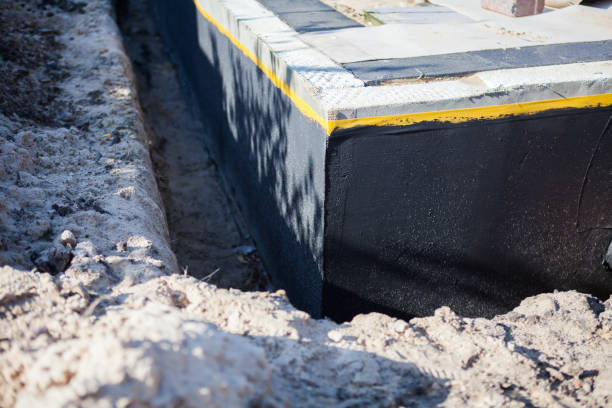 Professional Crawl Space Encapsulation technician working in Kings Park, NY